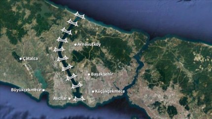 Kanal İstanbul Projesi Güzergahı