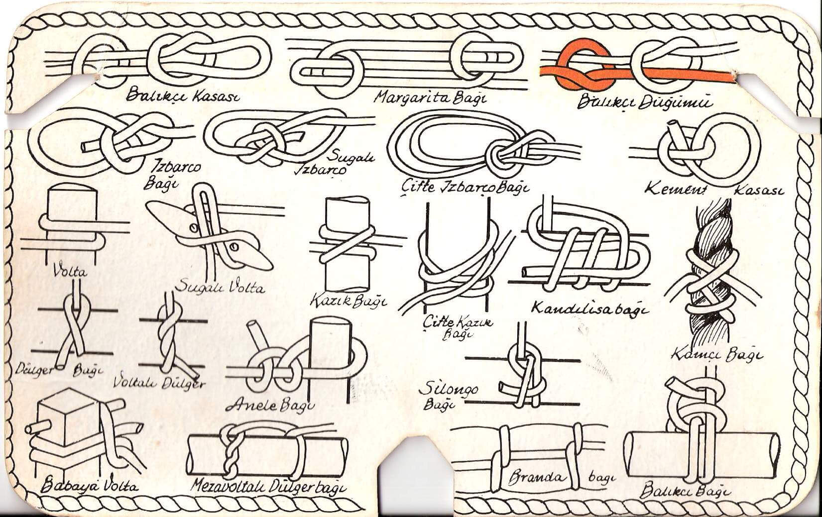 Gemici Bağları Nasıl Atılır?